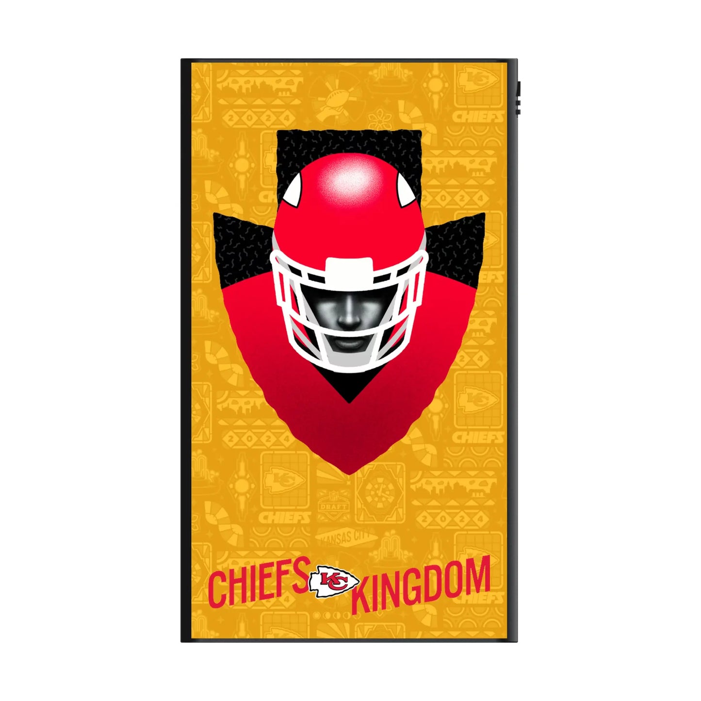 Kansas City Chiefs Deco 5000mAh Flat Powerbank