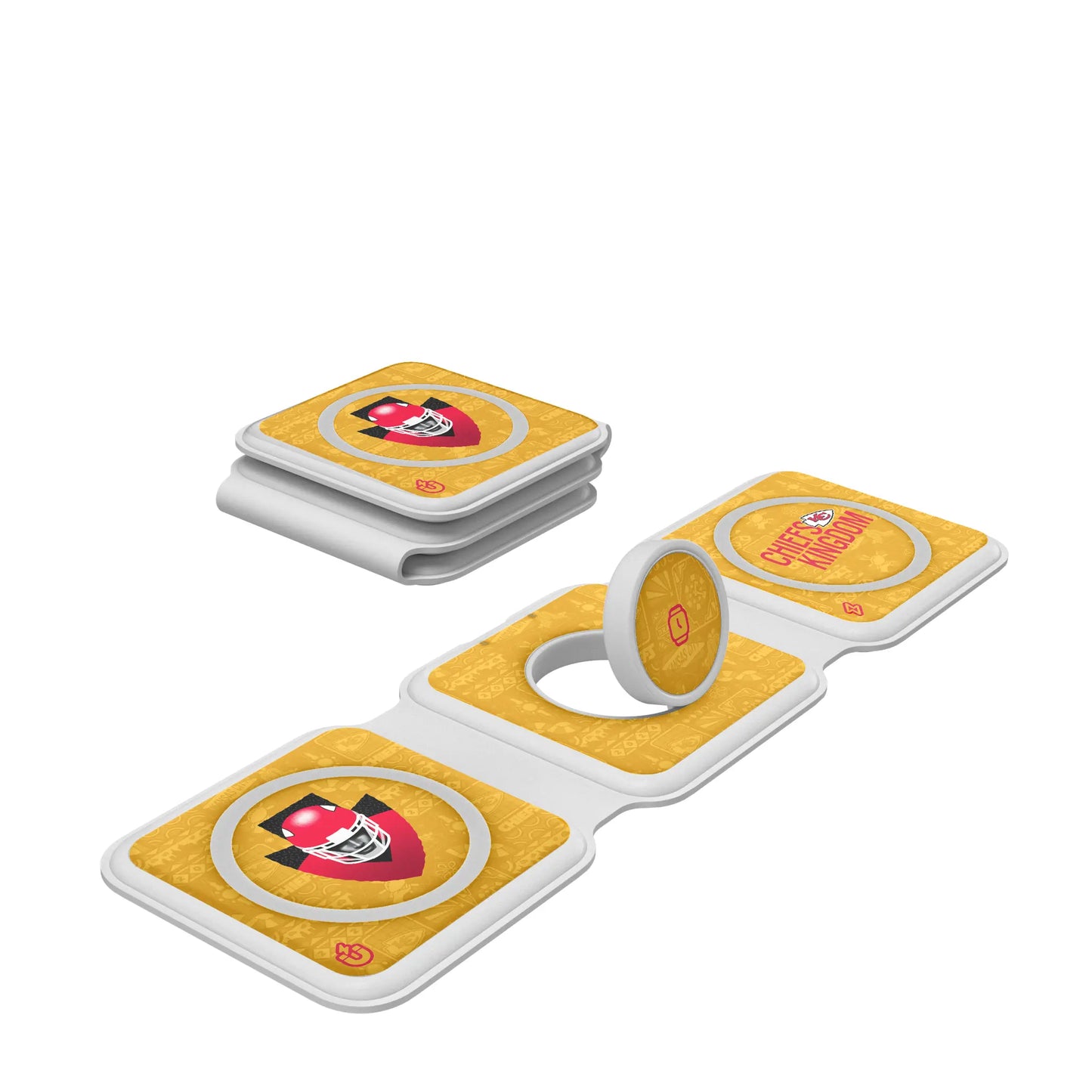 Kansas City Chiefs Deco Foldable 3 in 1 Charger