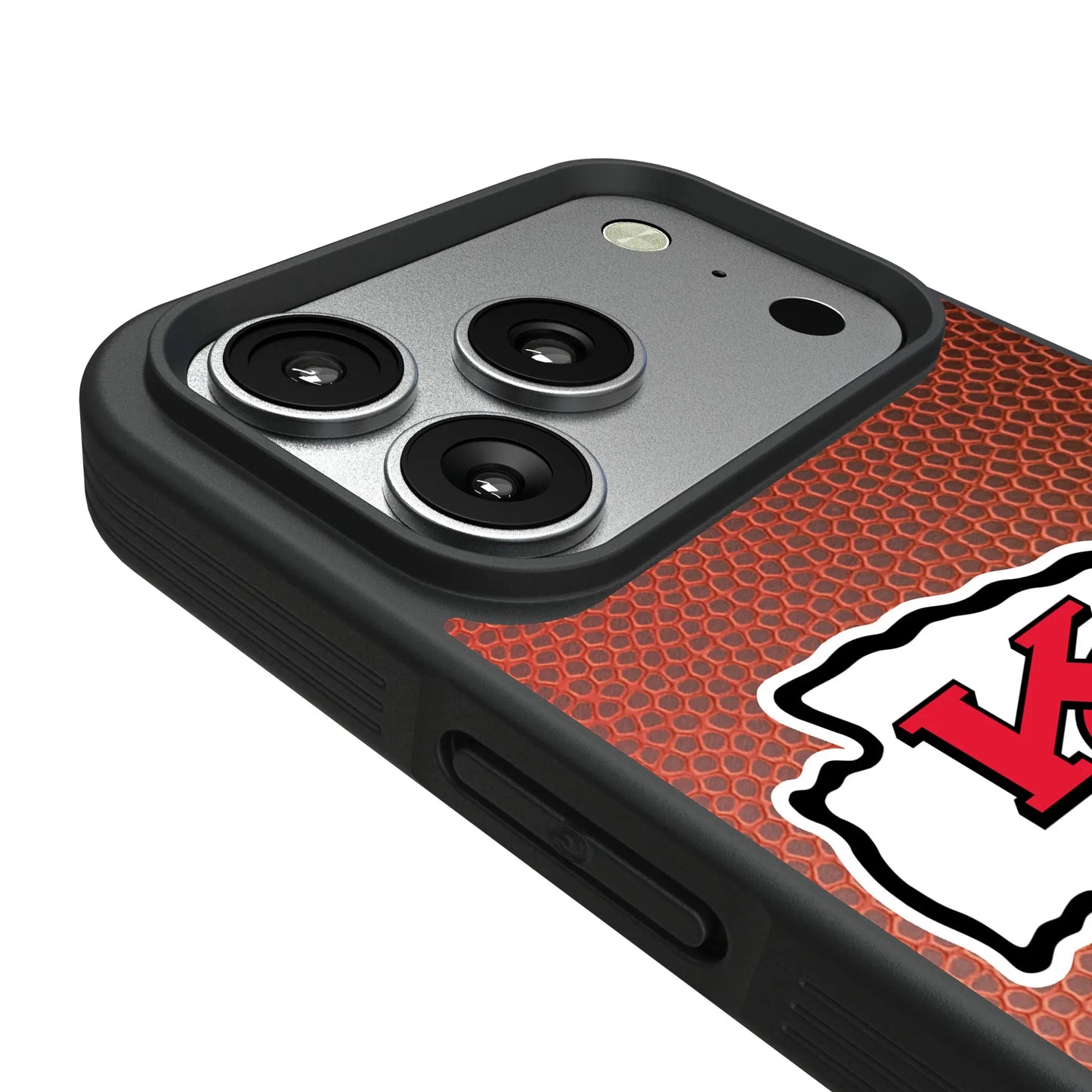Kansas City Chiefs Football Wordmark Bump Phone Case for Apple iPhone