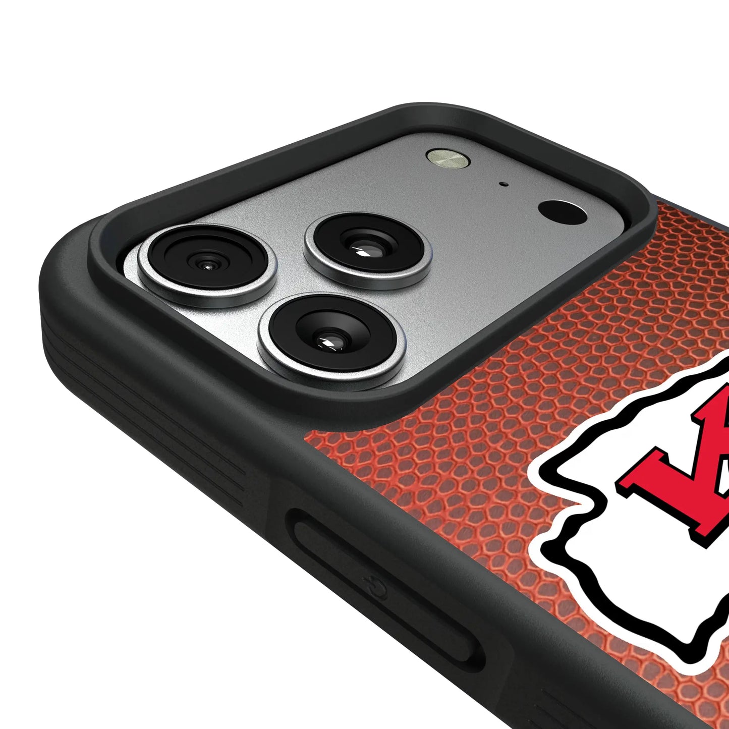 Kansas City Chiefs Football Wordmark Bump Phone Case for Apple iPhone