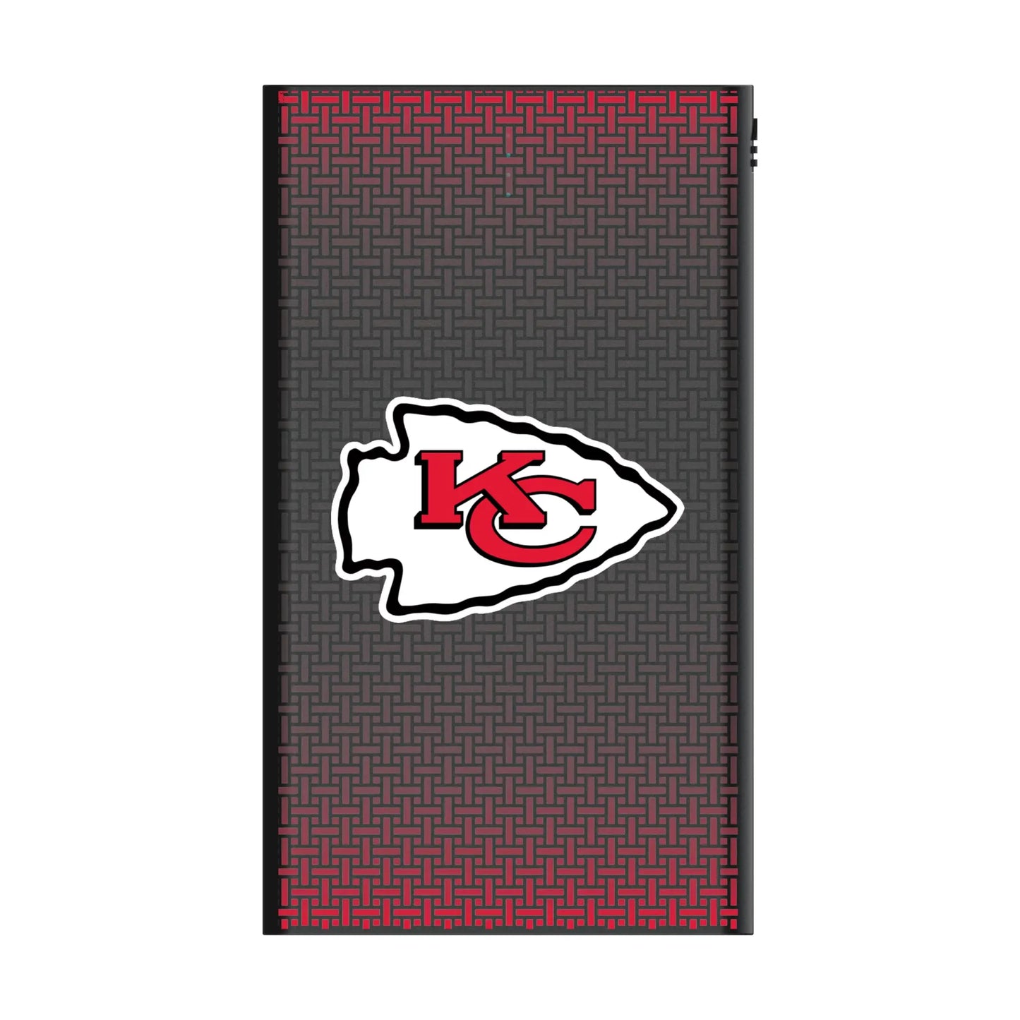 Kansas City Chiefs Linen 5000mAh Flat Powerbank