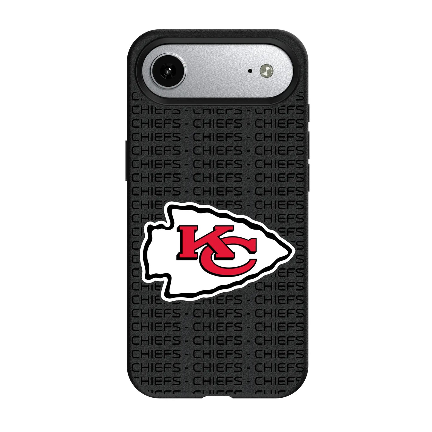 Kansas City Chiefs Text Backdrop MagSafe Compatible Phone Case for Apple iPhone