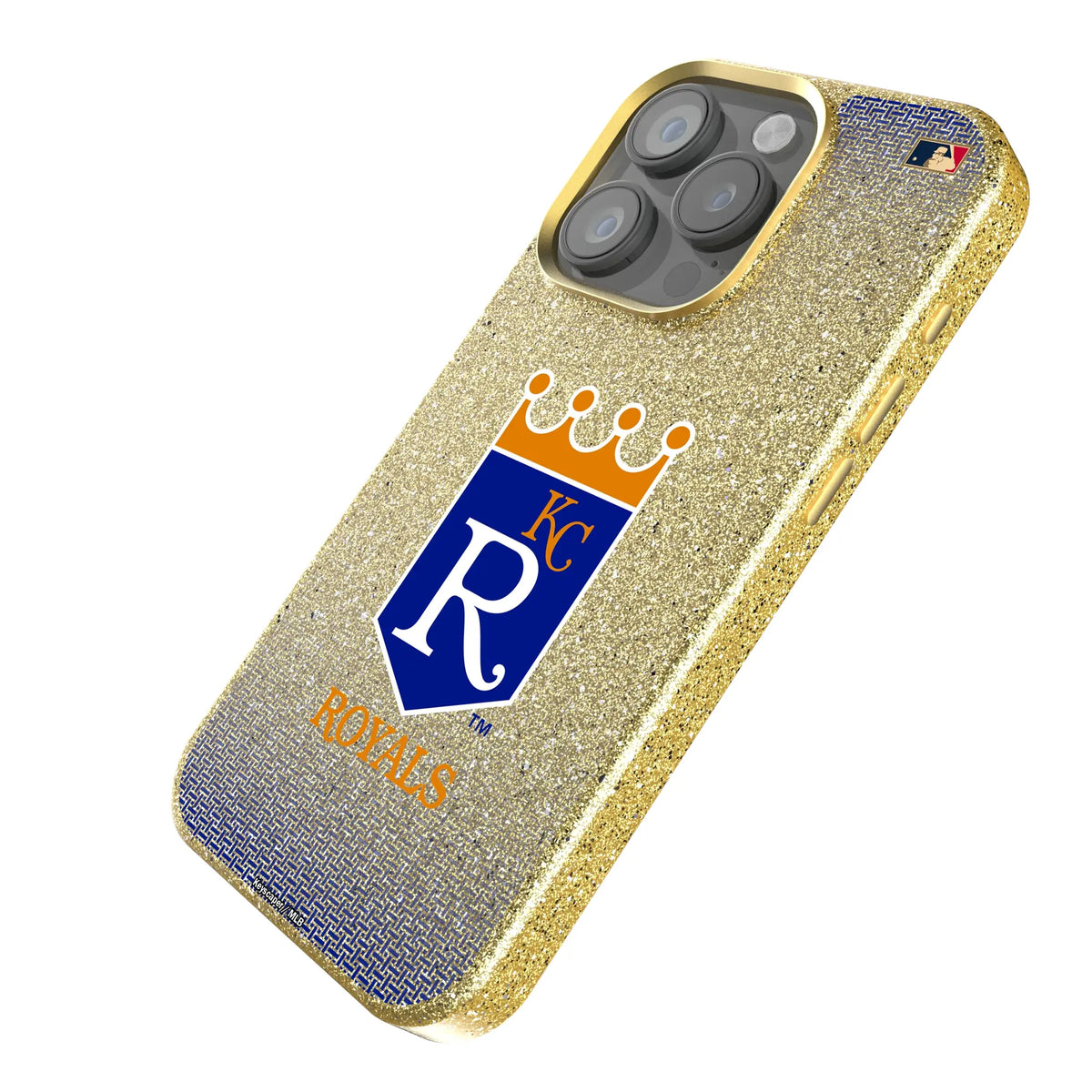 Kansas City Royals 1969-1978 - Cooperstown Collection Linen Bling Phone Case for Apple iPhone
