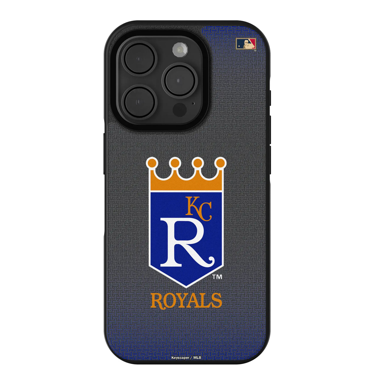Kansas City Royals 1969-1978 - Cooperstown Collection Linen Bump Phone Case for Apple iPhone