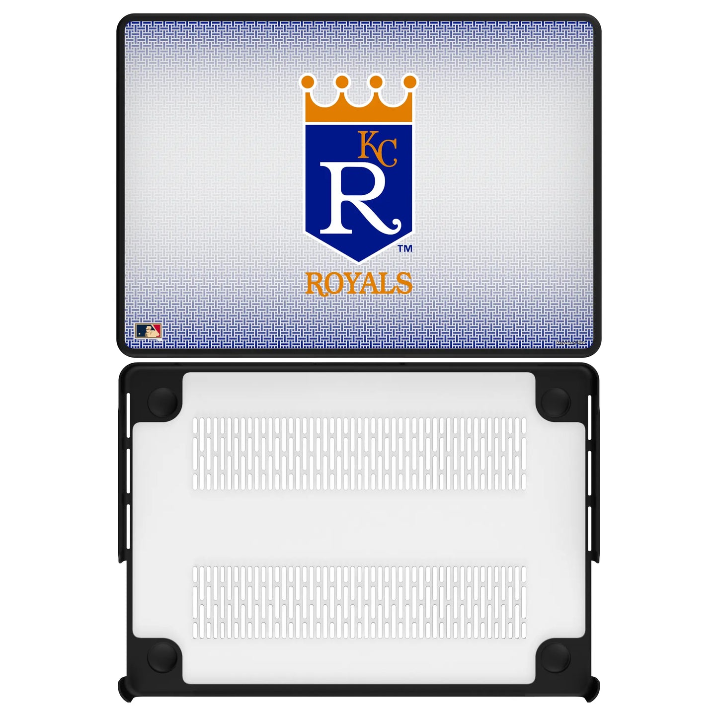Kansas City Royals 1969-1978 - Cooperstown Collection Linen Laptop Case for Apple MacBook