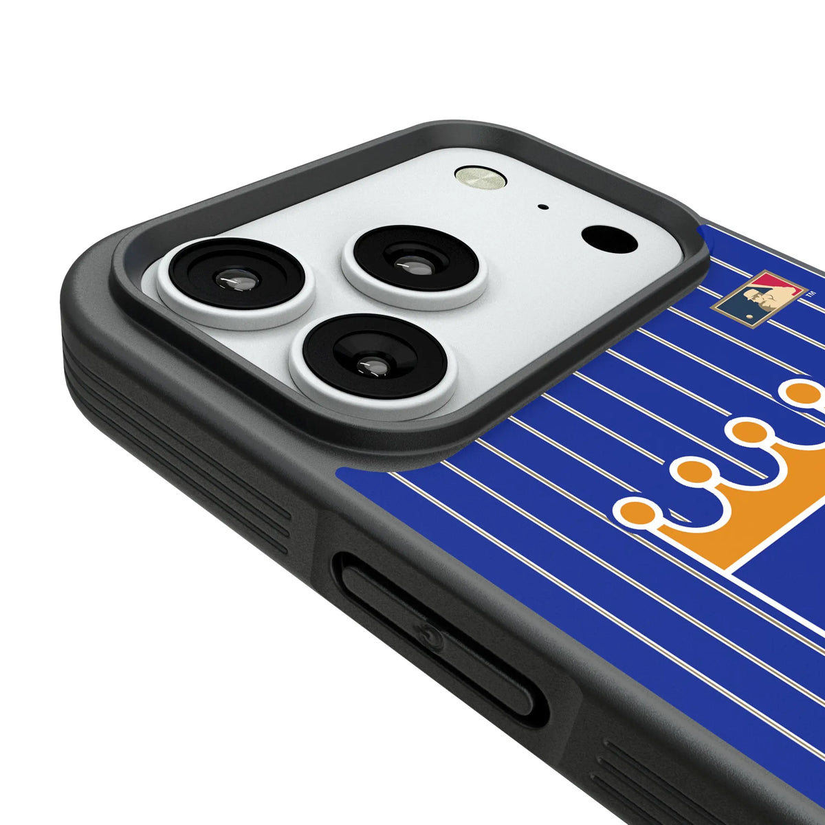 Kansas City Royals 1969-1978 - Cooperstown Collection Pinstripe Bump Phone Case for Apple iPhone