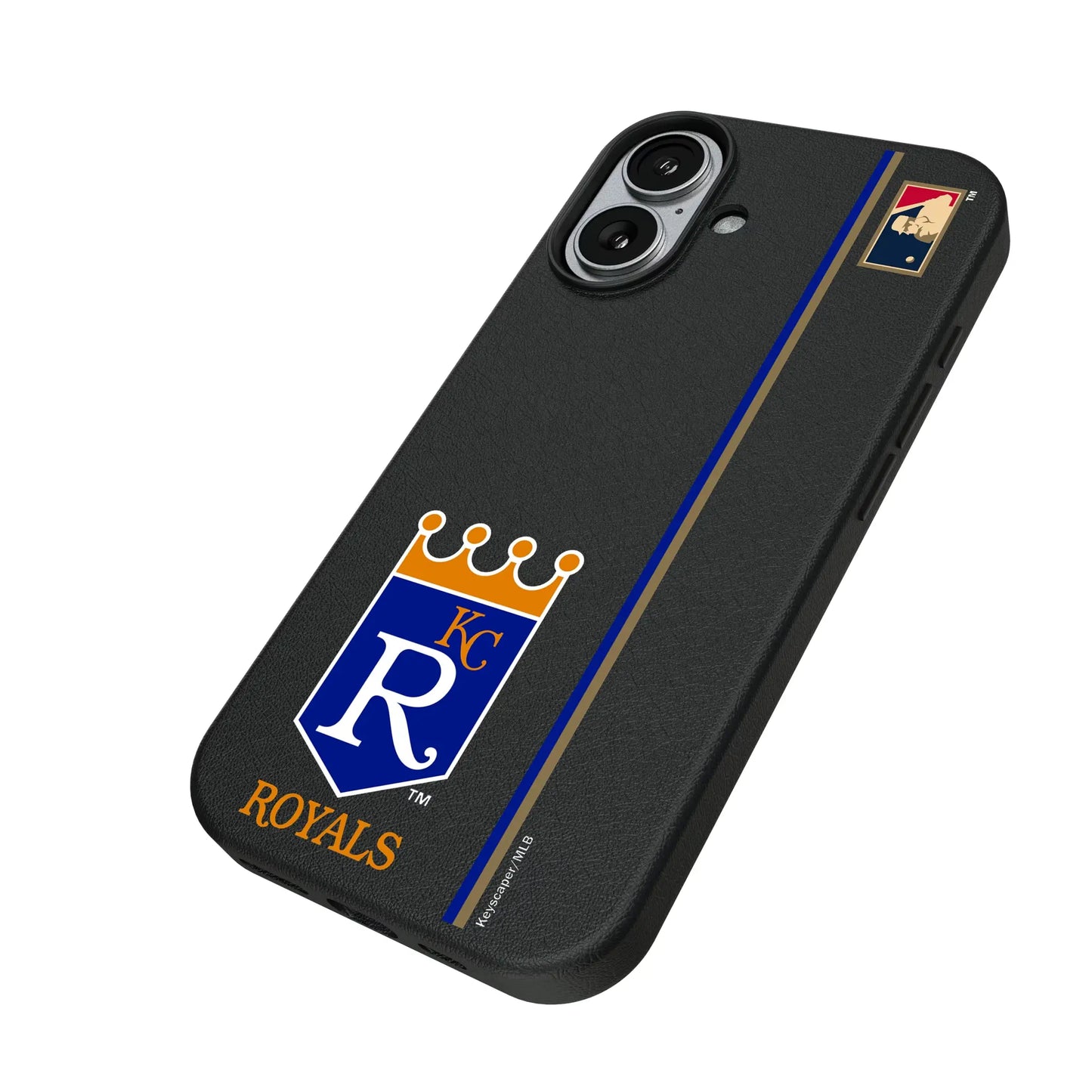Kansas City Royals 1969-1978 - Cooperstown Collection Sidebar MagSafe Compatible Phone Case for Apple iPhone