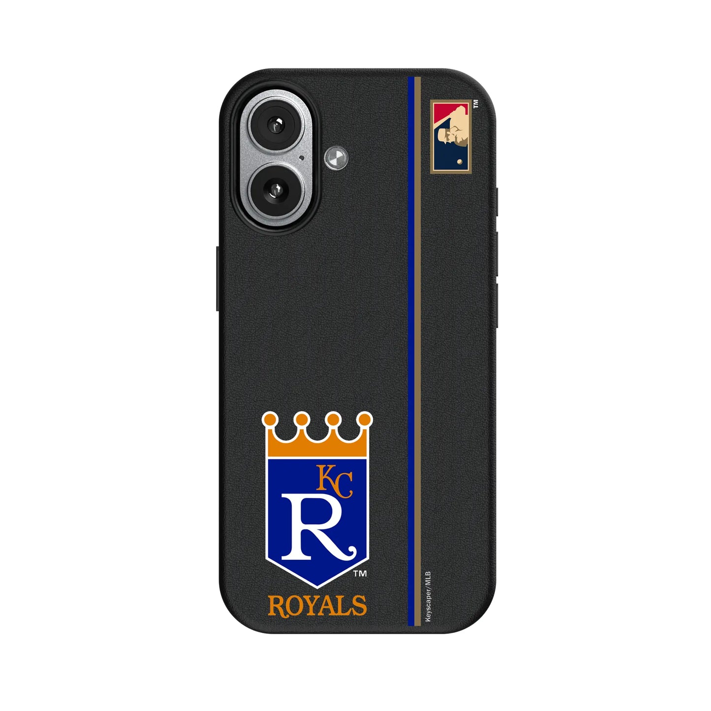 Kansas City Royals 1969-1978 - Cooperstown Collection Sidebar MagSafe Compatible Phone Case for Apple iPhone