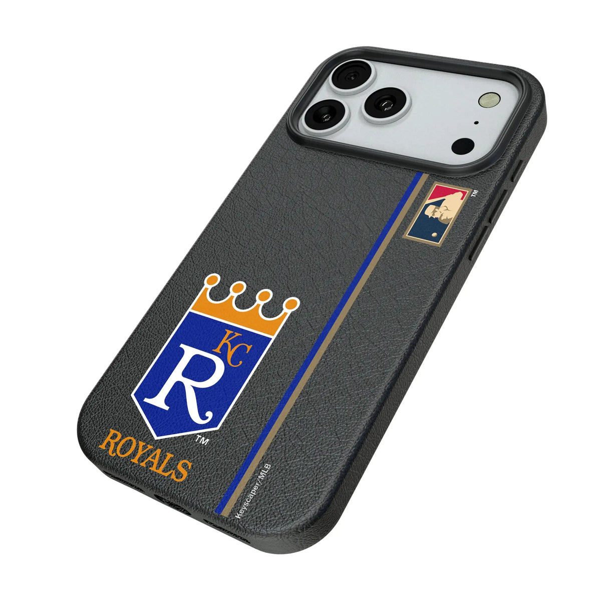 Kansas City Royals 1969-1978 - Cooperstown Collection Sidebar MagSafe Compatible Phone Case for Apple iPhone