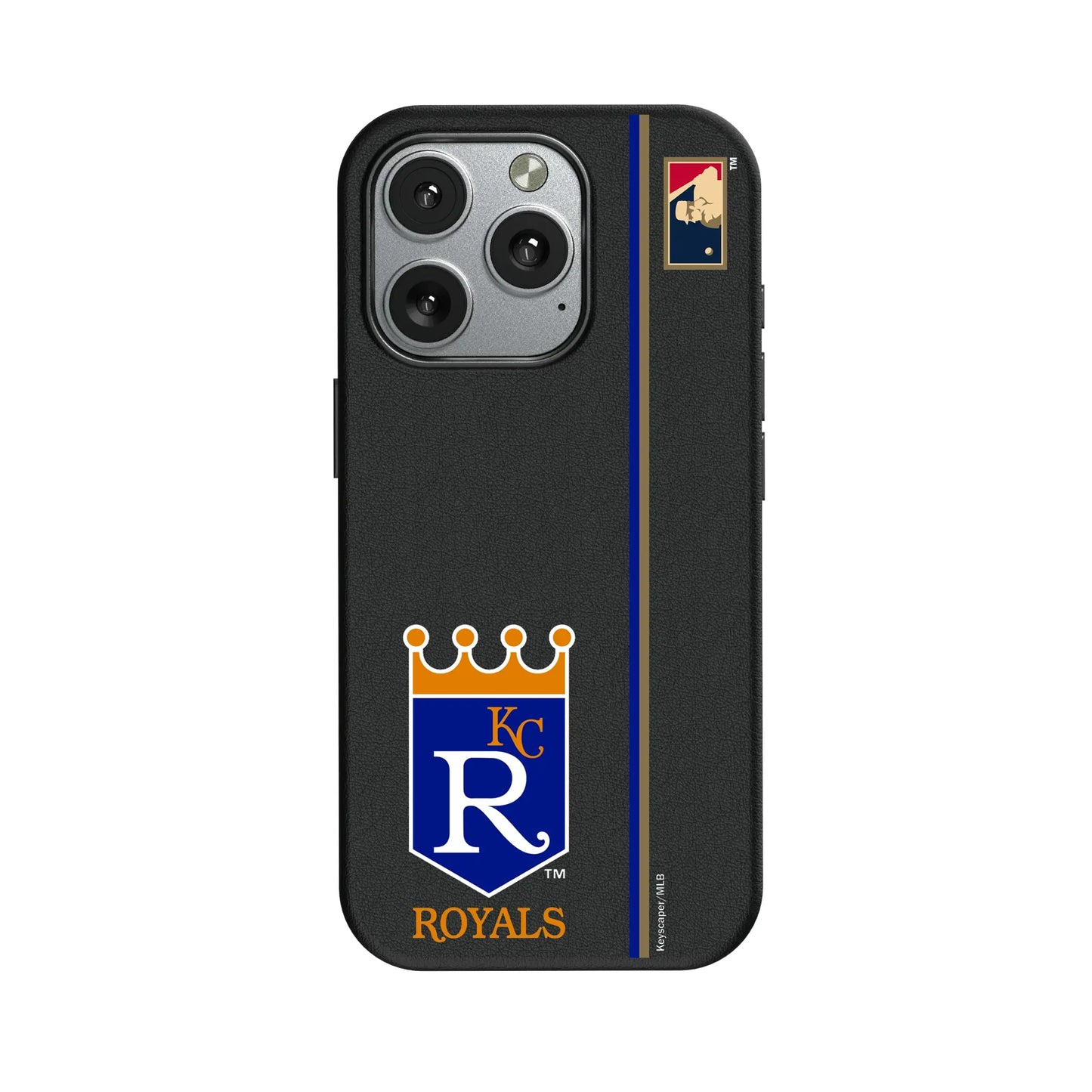 Kansas City Royals 1969-1978 - Cooperstown Collection Sidebar MagSafe Compatible Phone Case for Apple iPhone