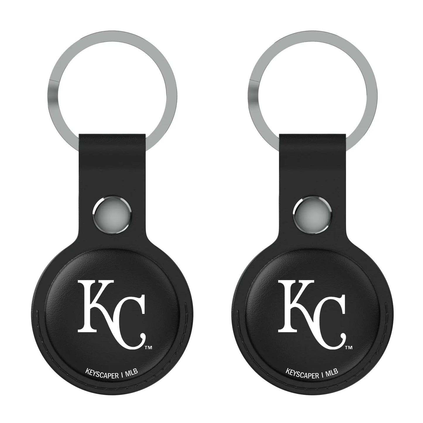 Kansas City Royals Insignia Black Airtag Holder 2-Pack