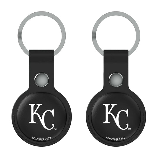 Kansas City Royals Insignia Black Airtag Holder 2-Pack