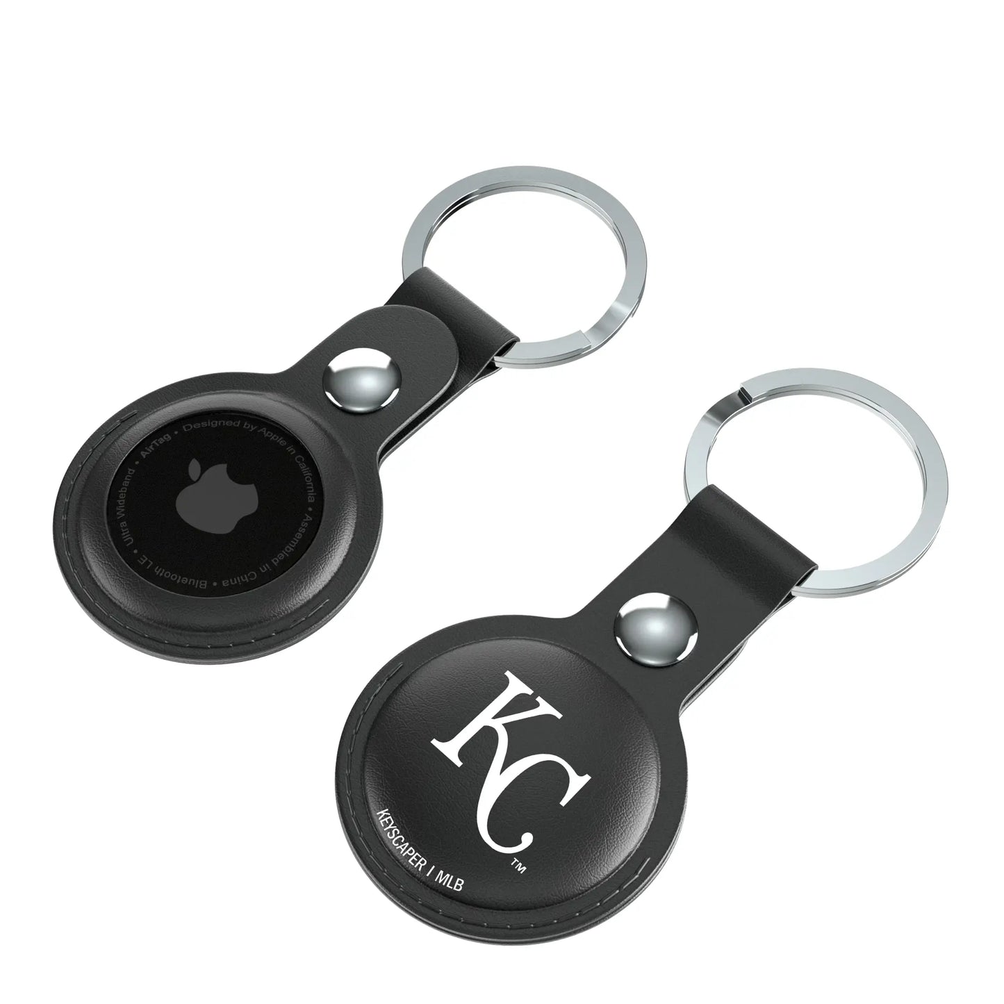 Kansas City Royals Insignia Black Airtag Holder 2-Pack