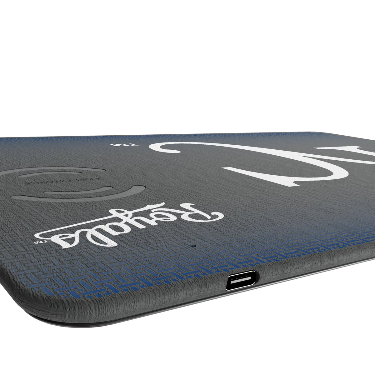 Kansas City Royals Linen 15-Watt Wireless Charger and Mouse Pad