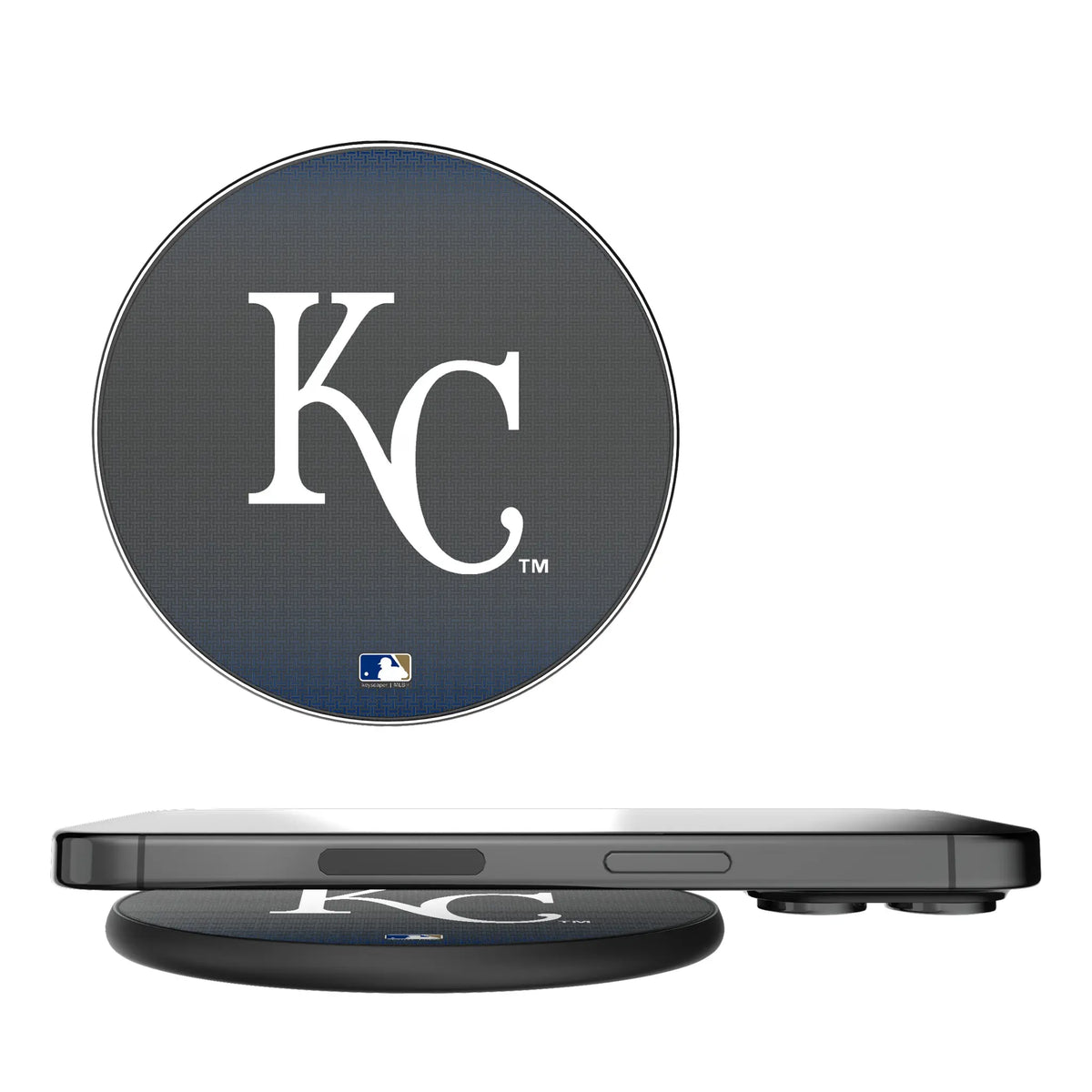 Kansas City Royals Linen 15-Watt Wireless Charger