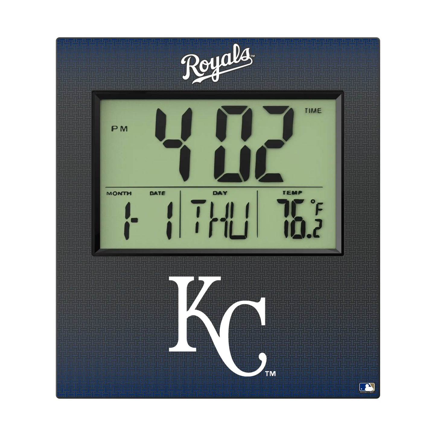 Kansas City Royals Linen Wall Clock