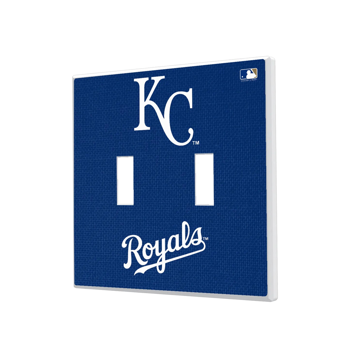 Kansas City Royals Solid Hidden-Screw Light Switch Plate