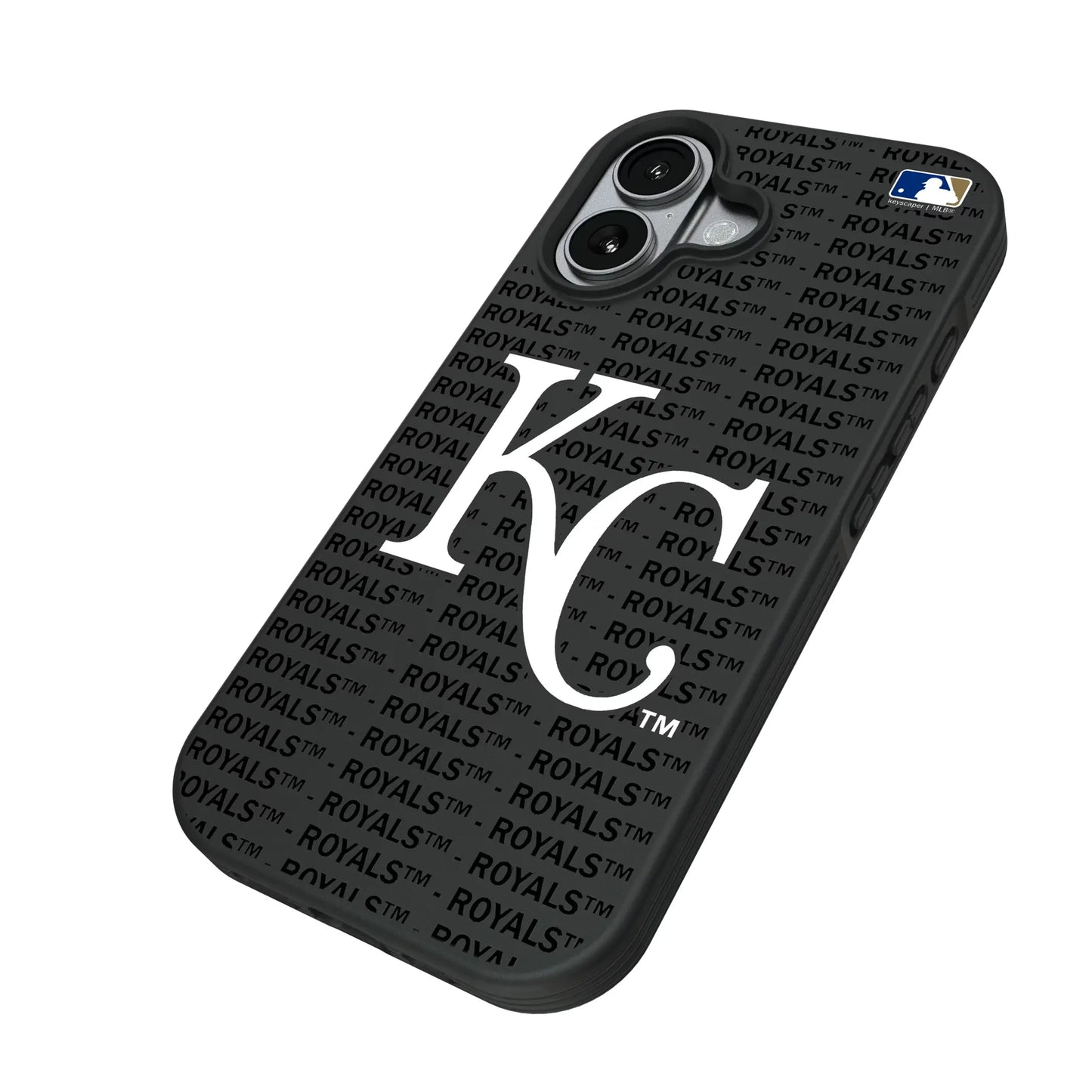 Kansas City Royals Text Backdrop Bump Phone Case for Apple iPhone