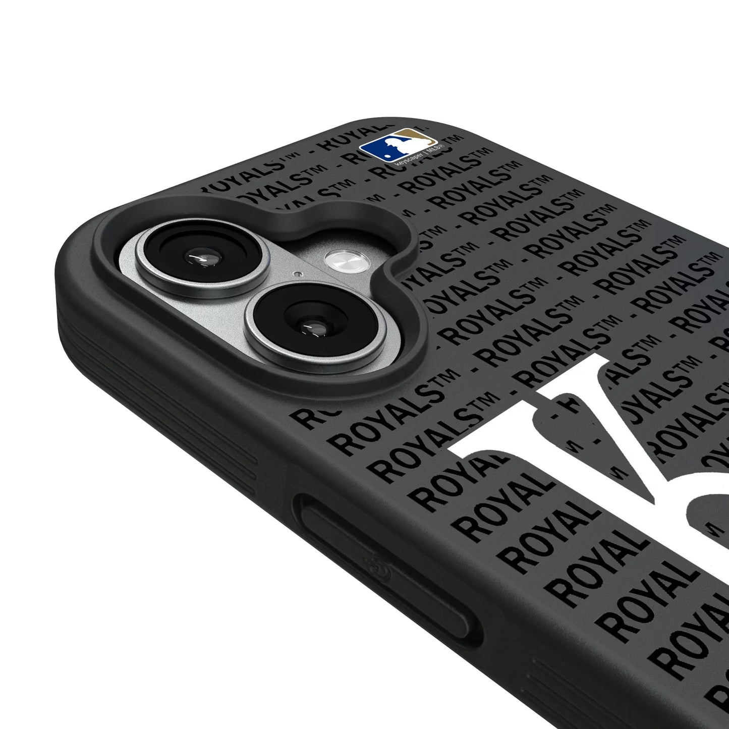 Kansas City Royals Text Backdrop Bump Phone Case for Apple iPhone
