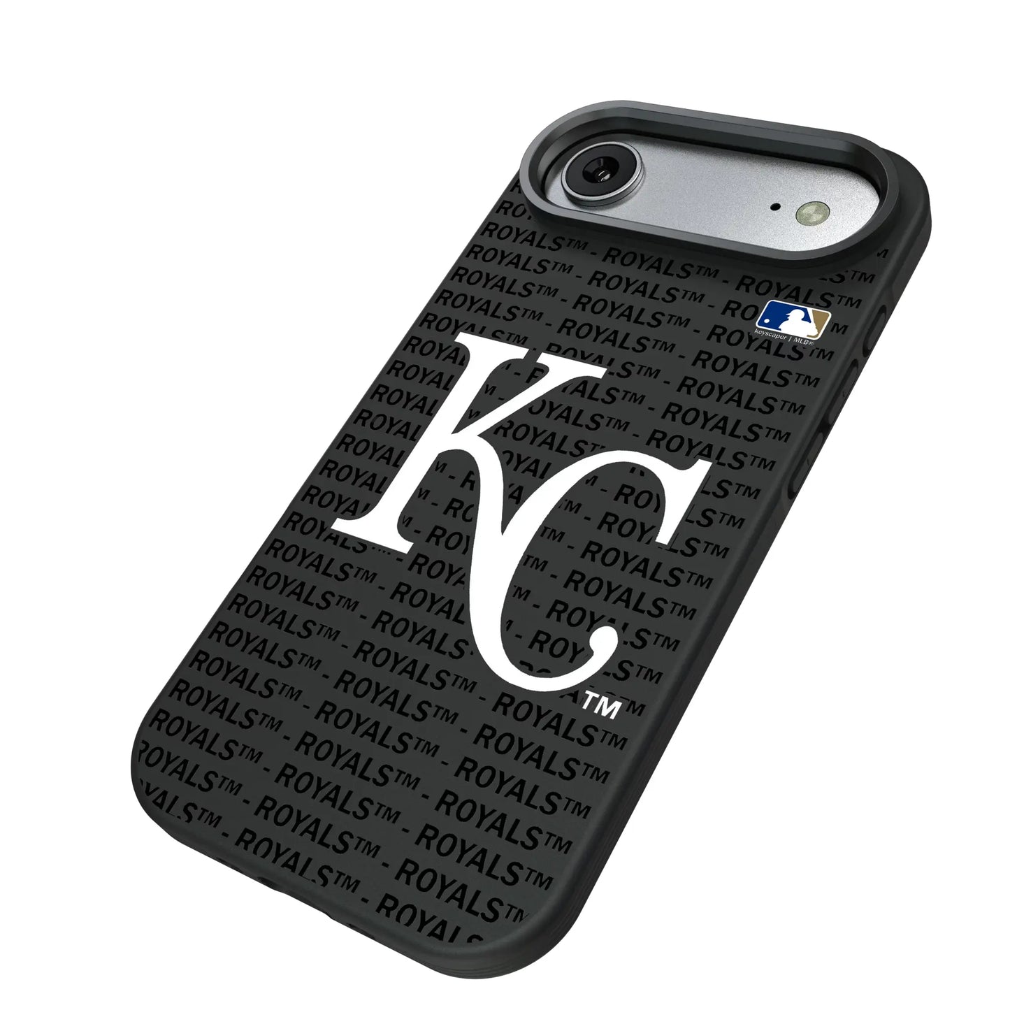 Kansas City Royals Text Backdrop Bump Phone Case for Apple iPhone