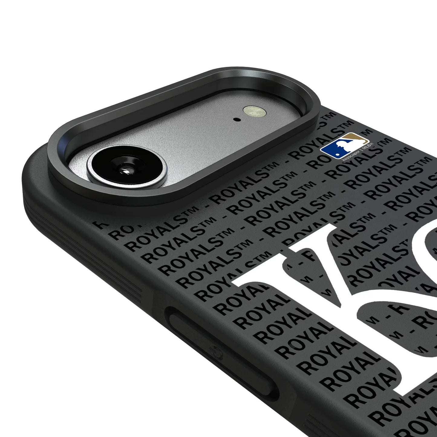 Kansas City Royals Text Backdrop Bump Phone Case for Apple iPhone