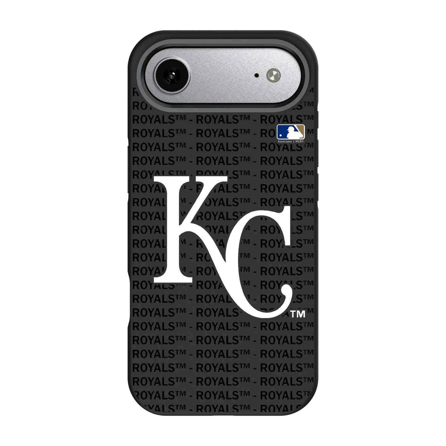 Kansas City Royals Text Backdrop Bump Phone Case for Apple iPhone