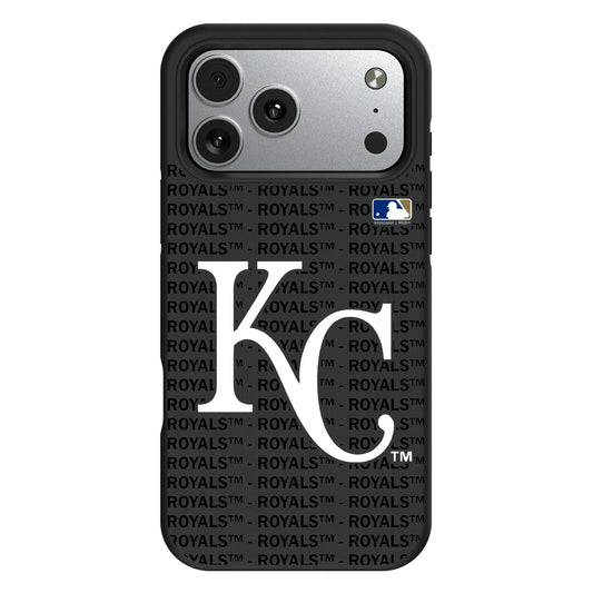 Kansas City Royals Text Backdrop Bump Phone Case for Apple iPhone