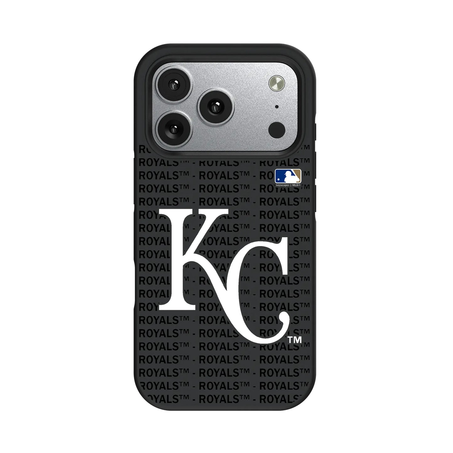 Kansas City Royals Text Backdrop Bump Phone Case for Apple iPhone