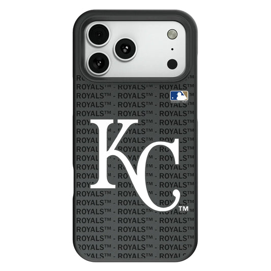 Kansas City Royals Text Backdrop Bump Phone Case for Apple iPhone