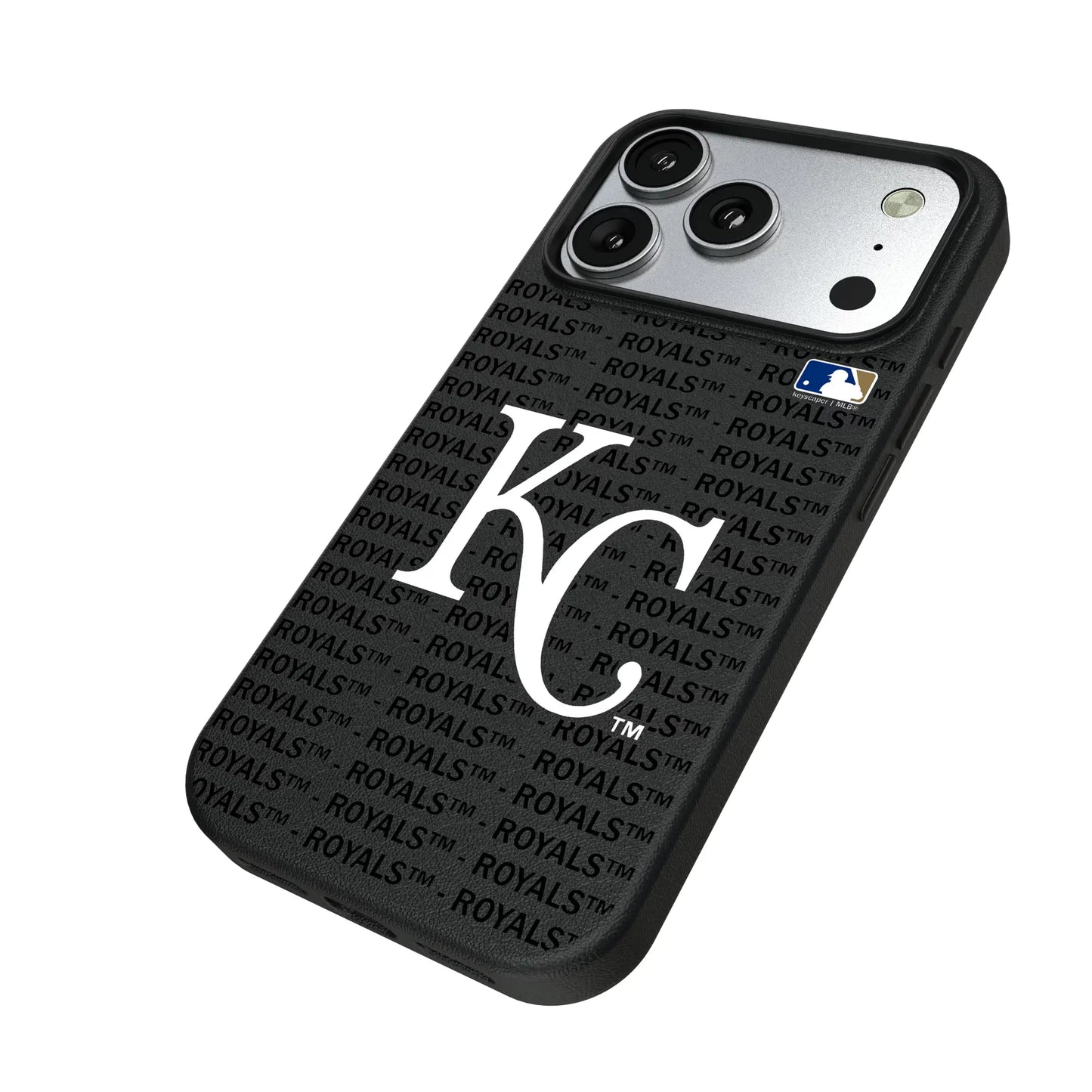 Kansas City Royals Text Backdrop MagSafe Compatible Phone Case for Apple iPhone