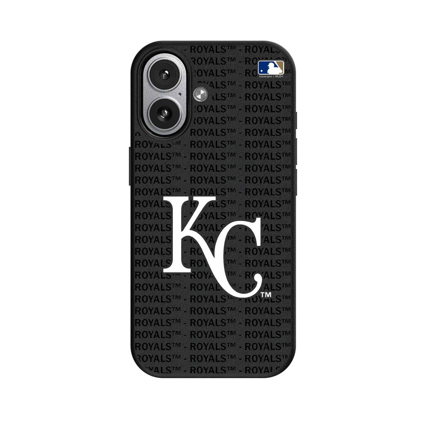 Kansas City Royals Text Backdrop MagSafe Compatible Phone Case for Apple iPhone