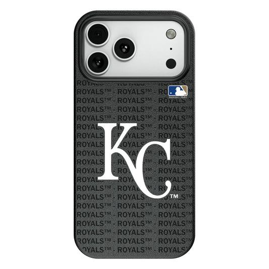 Kansas City Royals Text Backdrop MagSafe Compatible Phone Case for Apple iPhone
