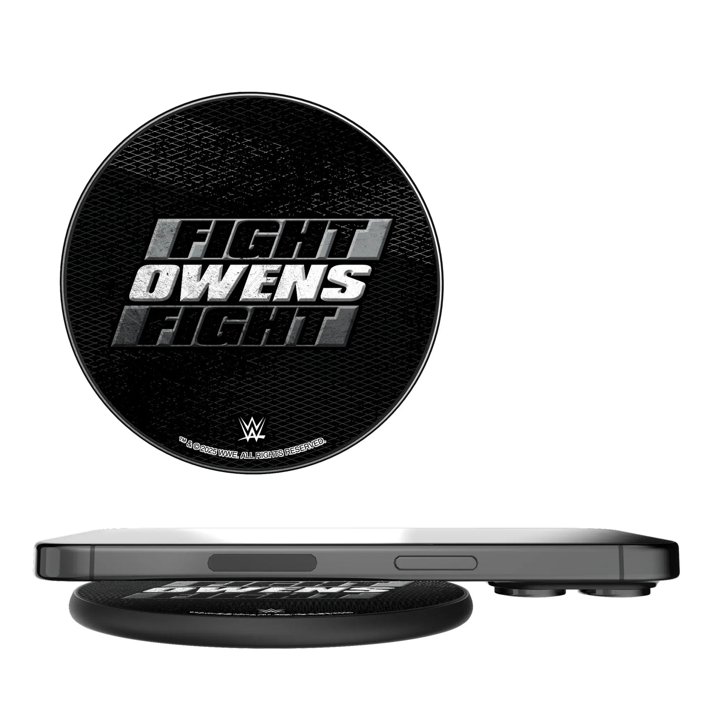 Kevin Owens Steel 15-Watt Wireless Charger