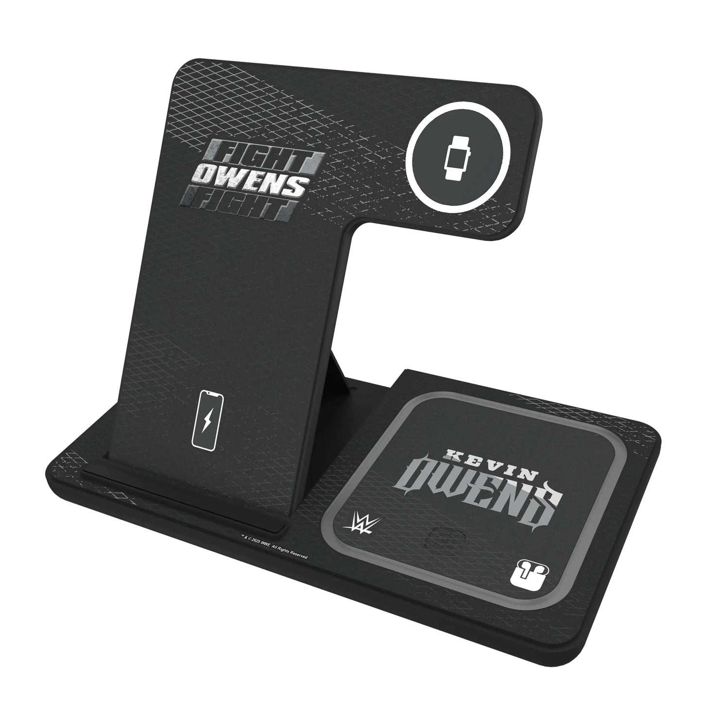 Kevin Owens Steel 3 in 1 Charging Station