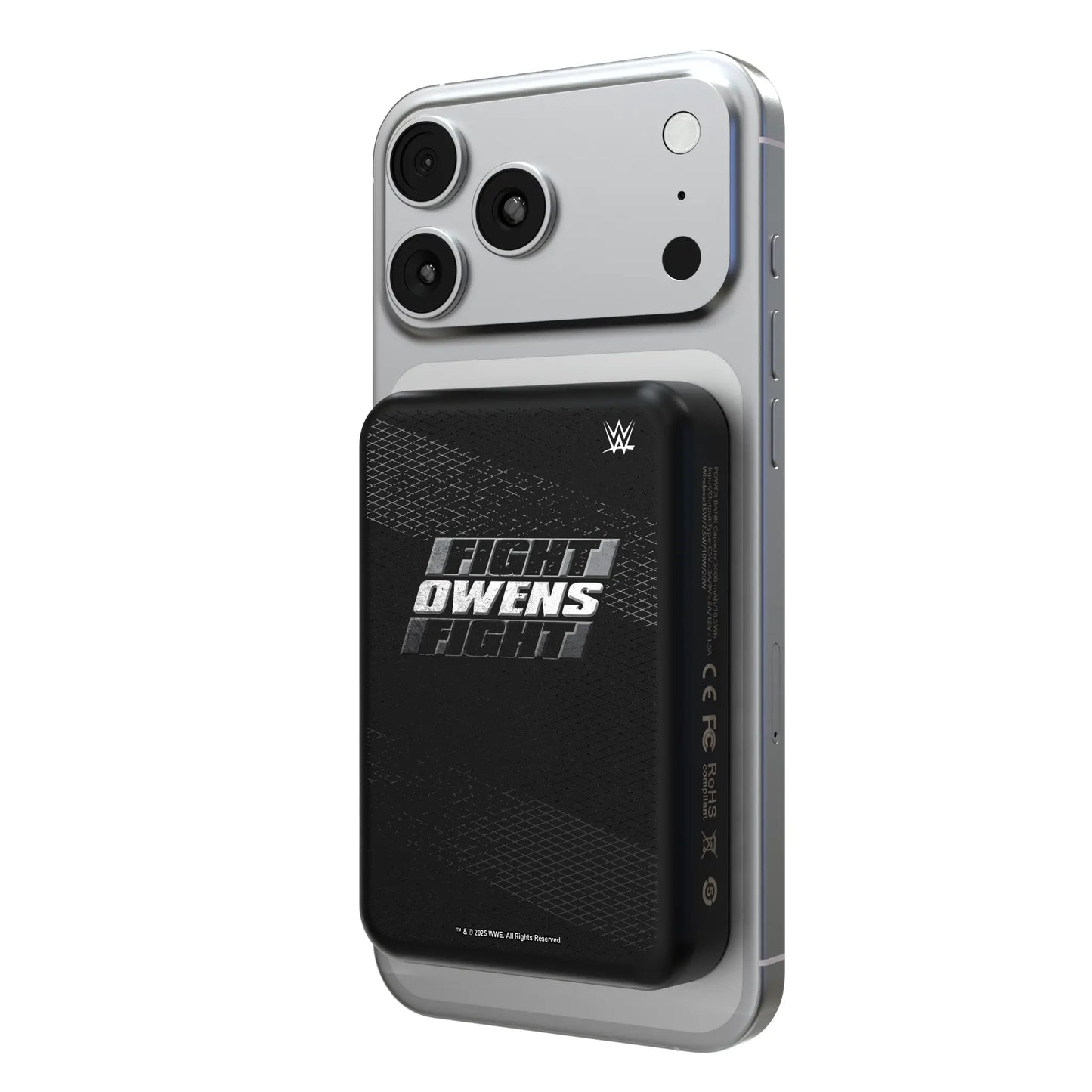 Kevin Owens Steel Wireless Mag Power Bank