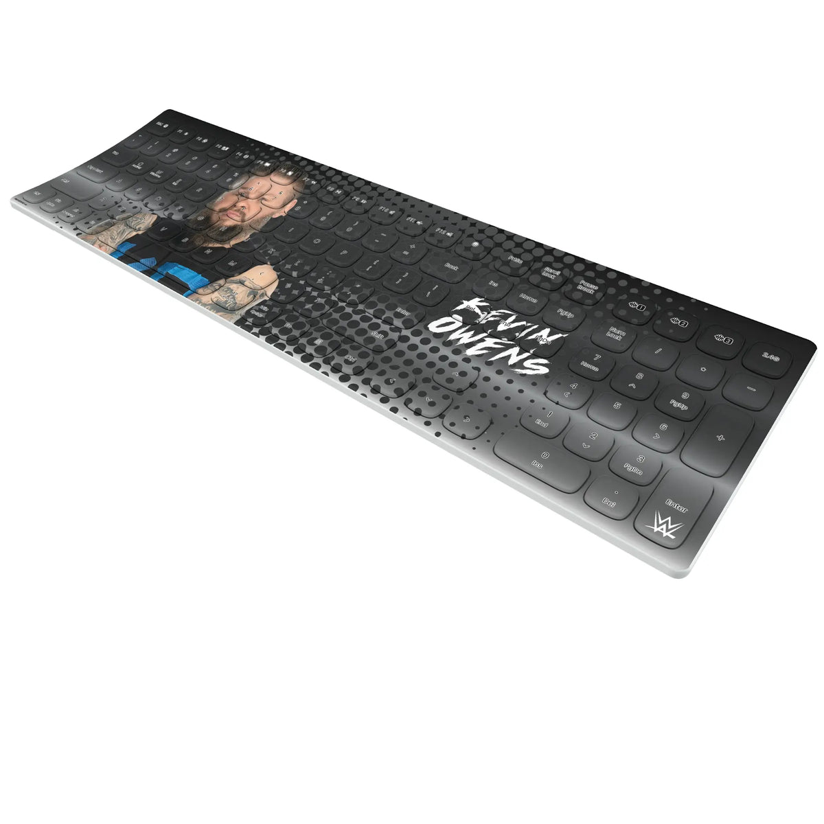 Kevin Owens Superstar Curved Wireless Keyboard