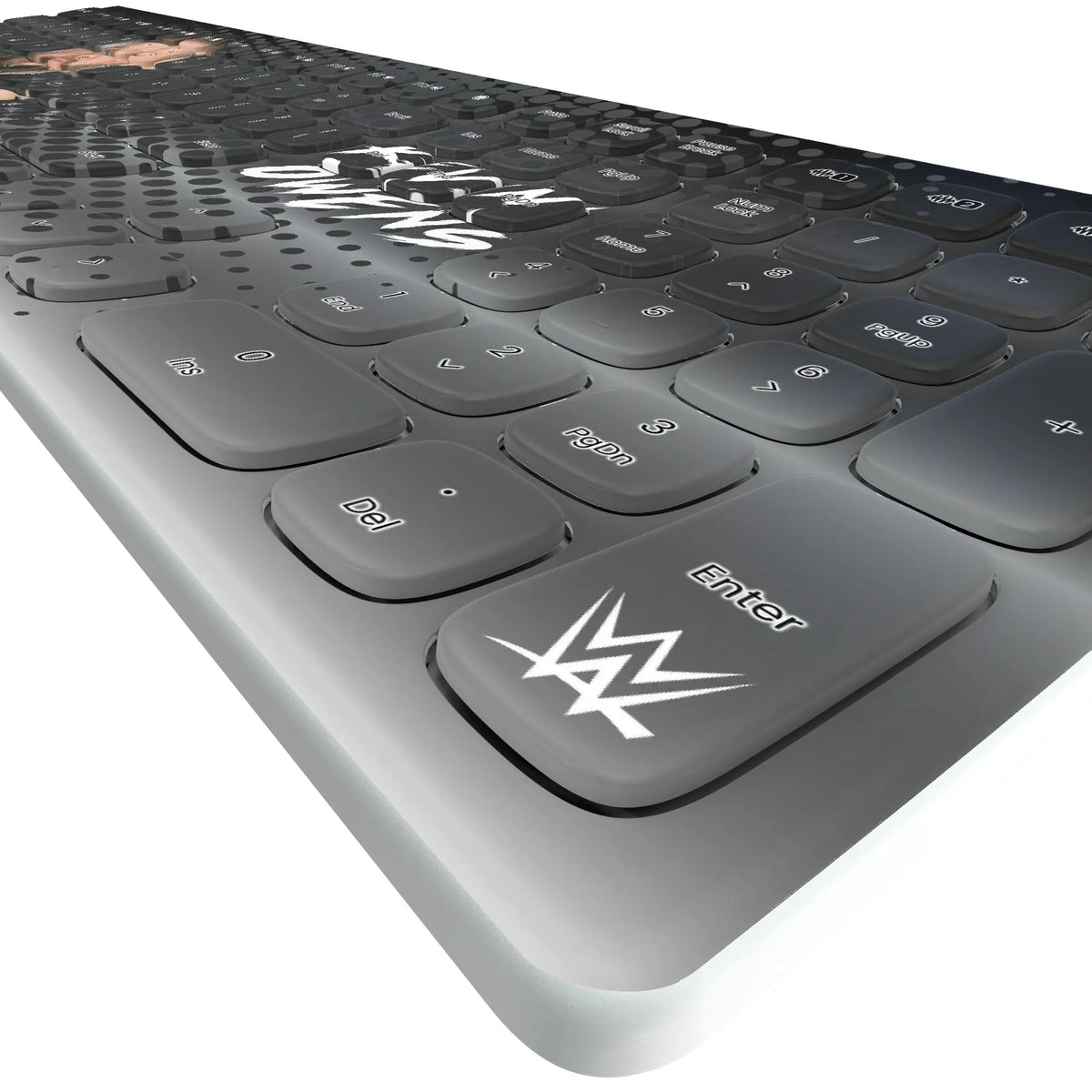 Kevin Owens Superstar Curved Wireless Keyboard