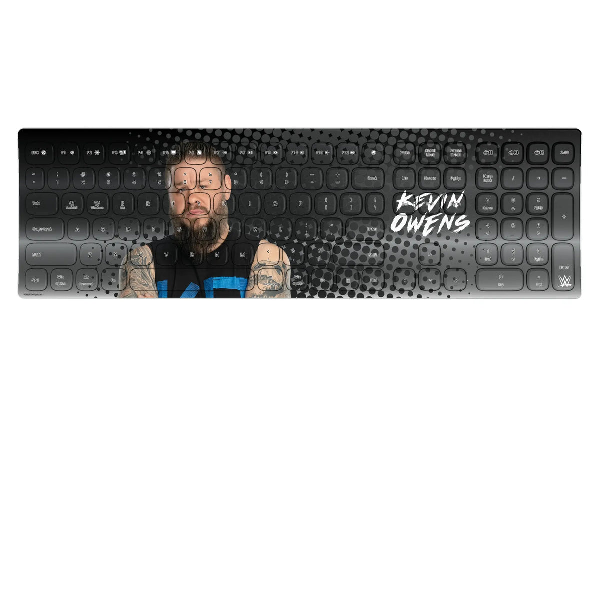 Kevin Owens Superstar Curved Wireless Keyboard