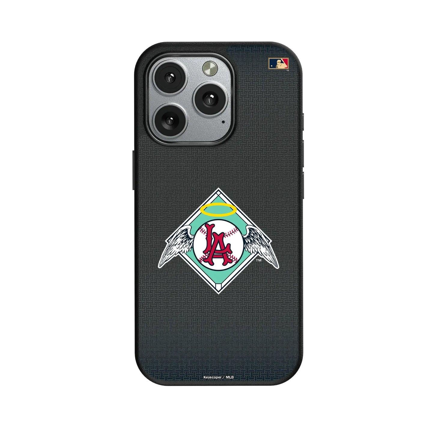 LA Angels 1961-1965 - Cooperstown Collection Linen MagSafe Compatible Phone Case for Apple iPhone