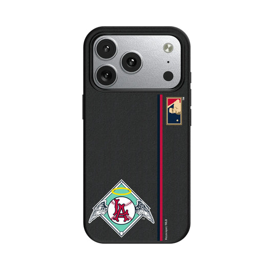 LA Angels 1961-1965 - Cooperstown Collection Sidebar MagSafe Compatible Phone Case for Apple iPhone