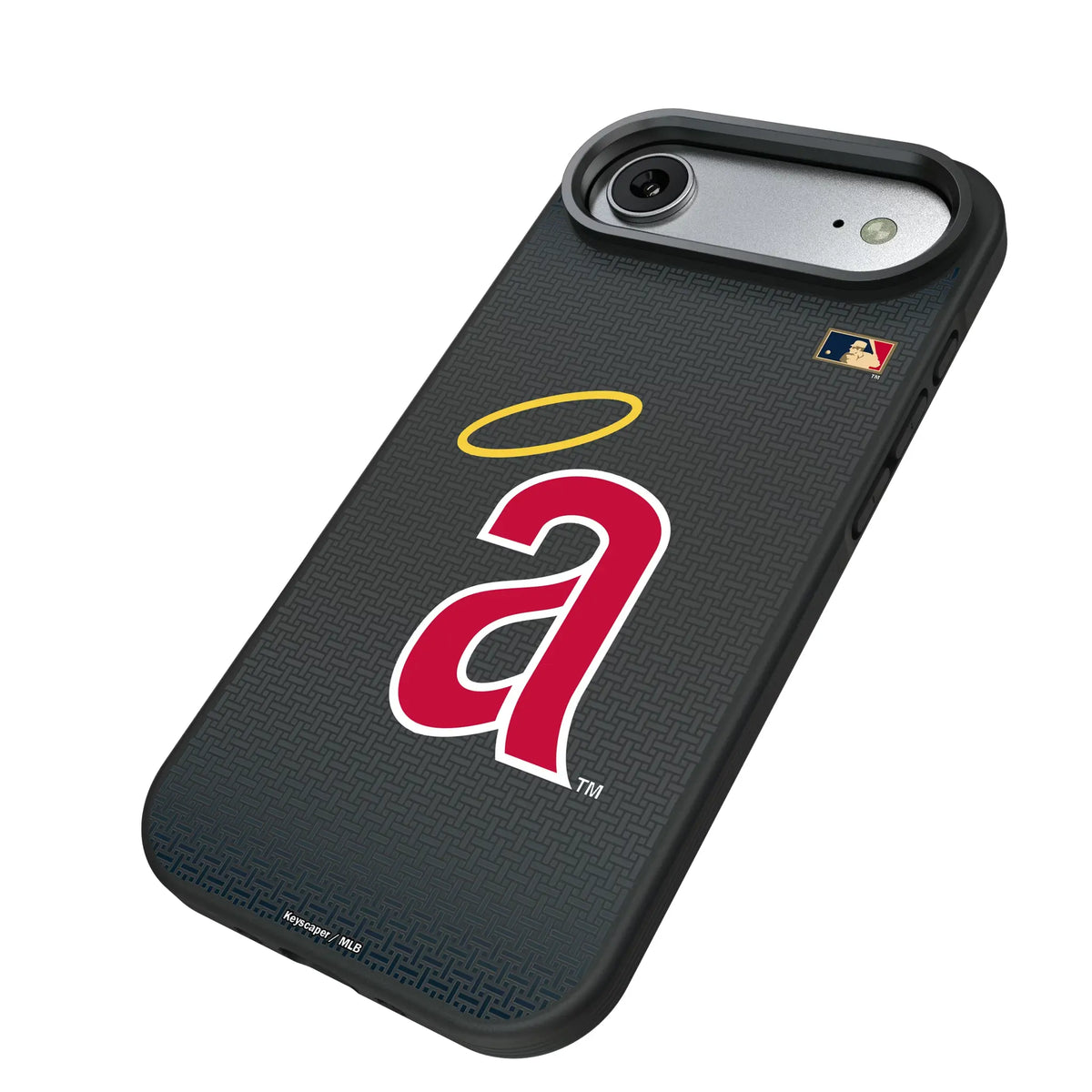 LA Angels 1971 - Cooperstown Collection Linen Bump Phone Case for Apple iPhone