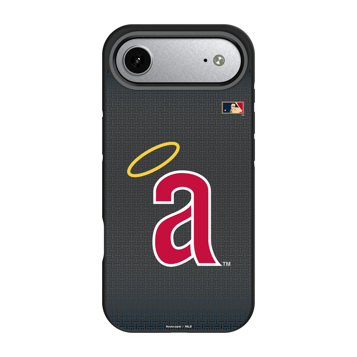 LA Angels 1971 - Cooperstown Collection Linen Bump Phone Case for Apple iPhone