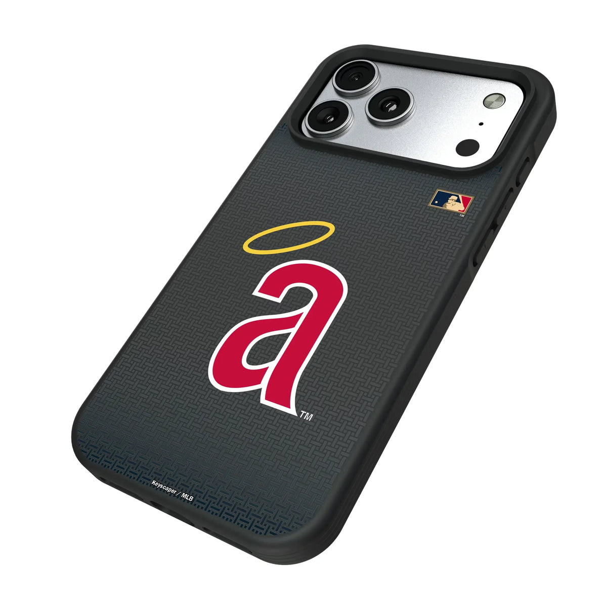 LA Angels 1971 - Cooperstown Collection Linen Bump Phone Case for Apple iPhone