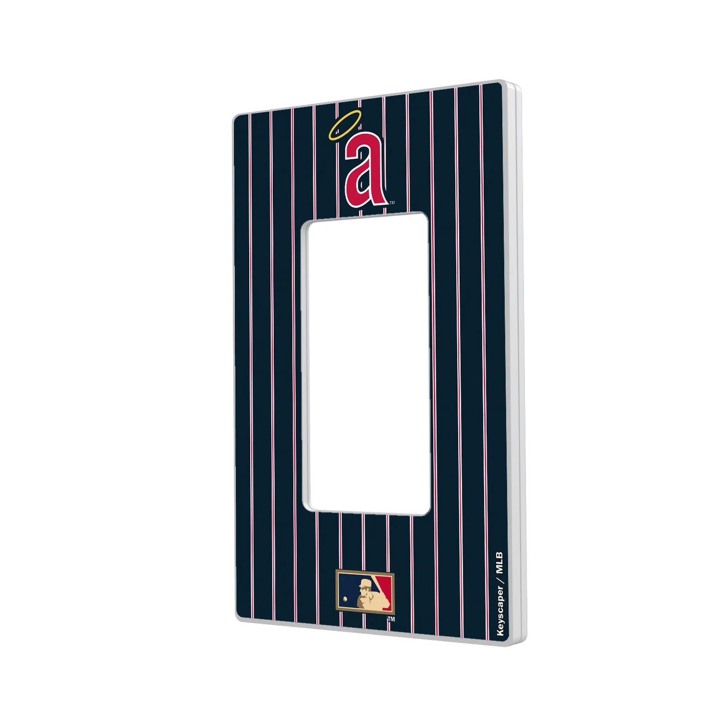 LA Angels 1971 - Cooperstown Collection Pinstripe Hidden-Screw Light Switch Plate