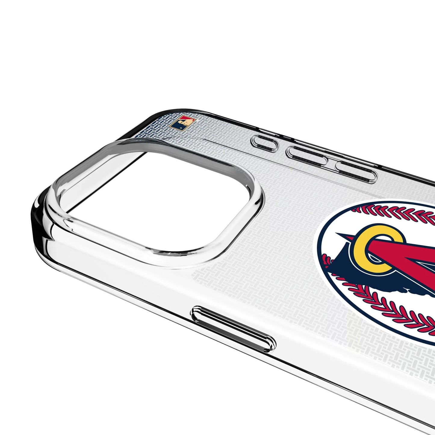 LA Angels 1986-1992 - Cooperstown Collection Linen Clear Phone Case for Apple iPhone