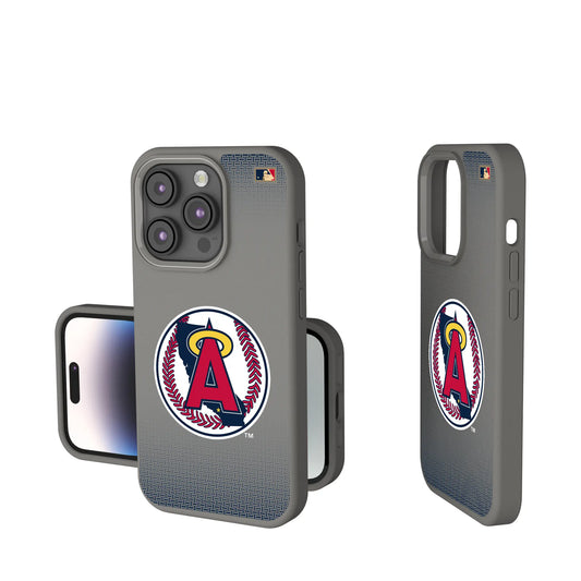 LA Angels 1986-1992 - Cooperstown Collection Linen Soft Touch Phone Case for Apple iPhone
