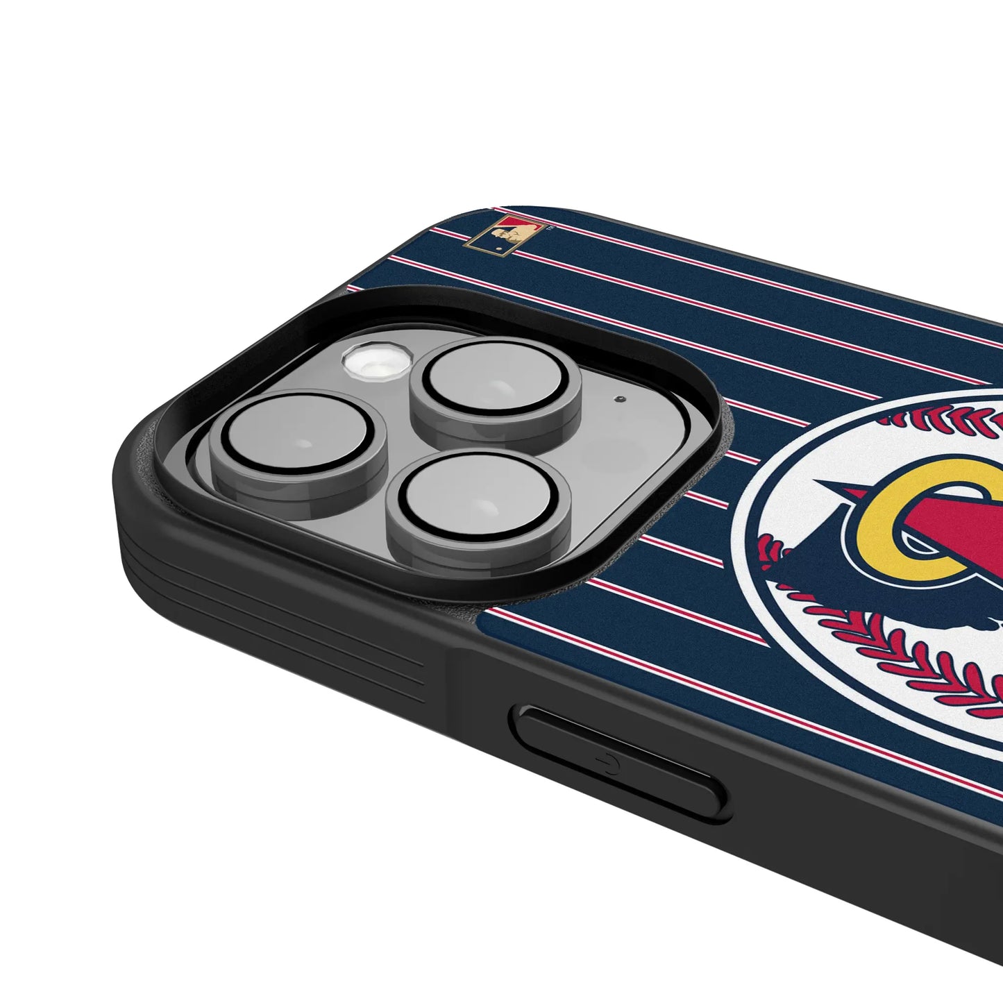 LA Angels 1986-1992 - Cooperstown Collection Pinstripe Bump Phone Case for Apple iPhone