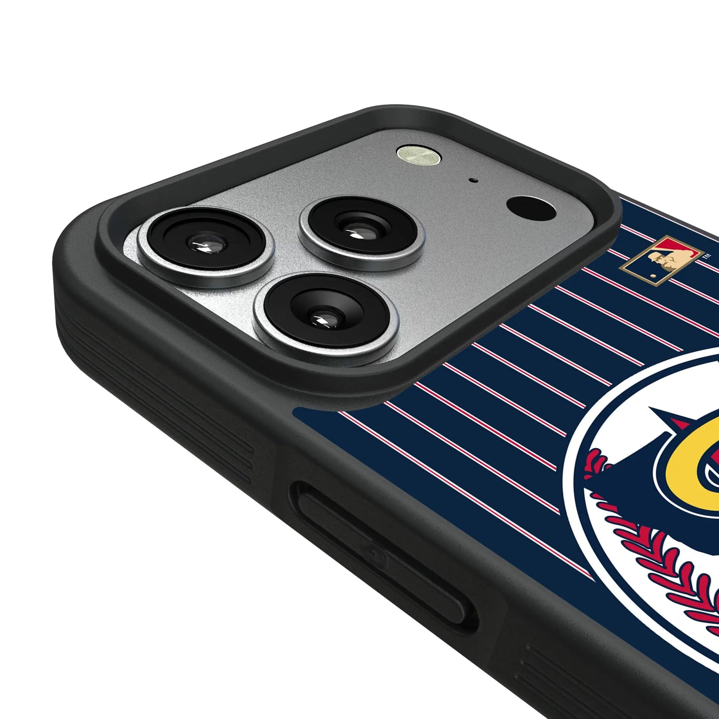 LA Angels 1986-1992 - Cooperstown Collection Pinstripe Bump Phone Case for Apple iPhone