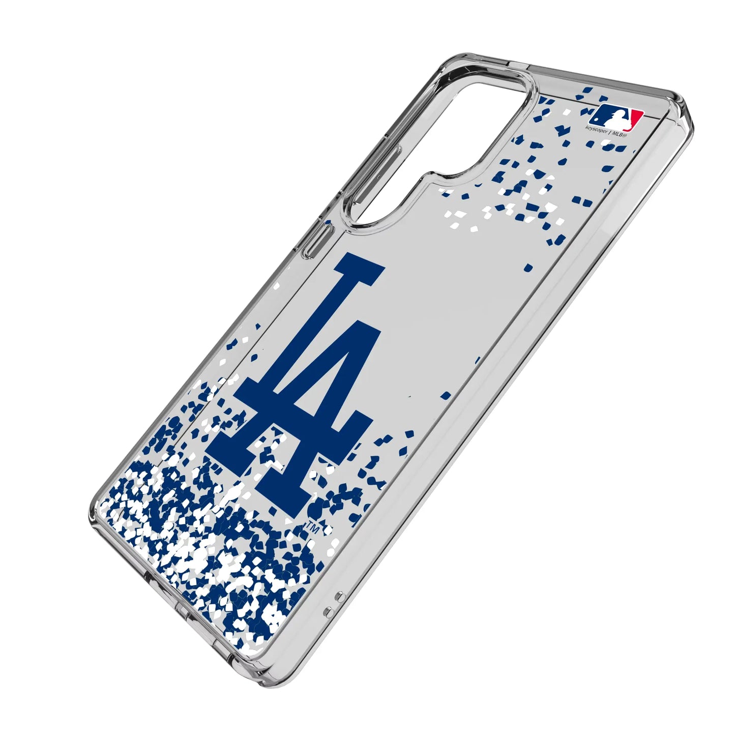 LA Dodgers Confetti Clear Phone Case for Samsung Galaxy