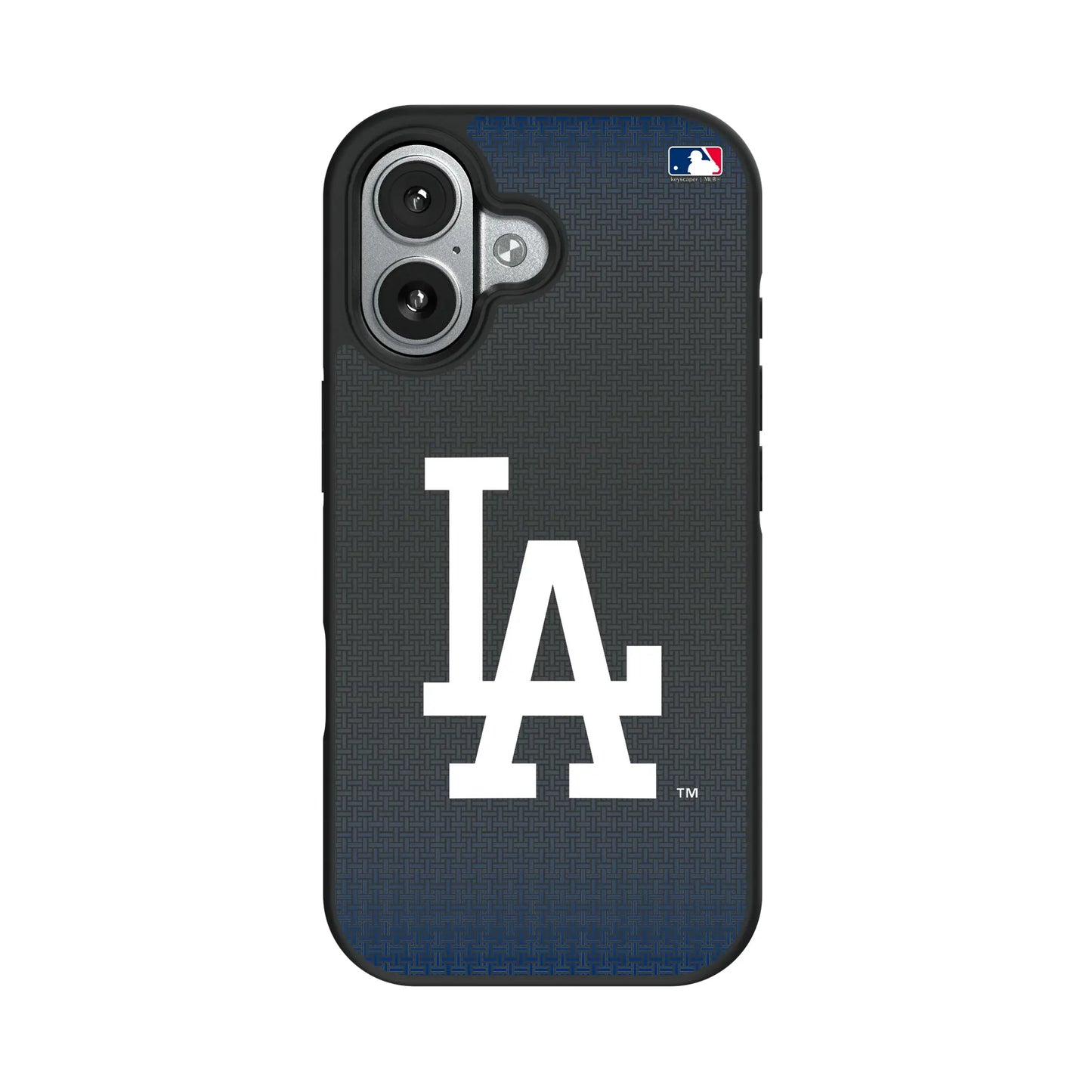LA Dodgers Linen Bump Phone Case for Apple iPhone